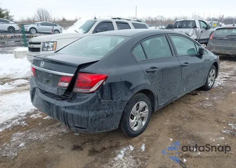 2014 Honda Civic Lx from USA, damaged, VIN 19XFB2F53EE019806